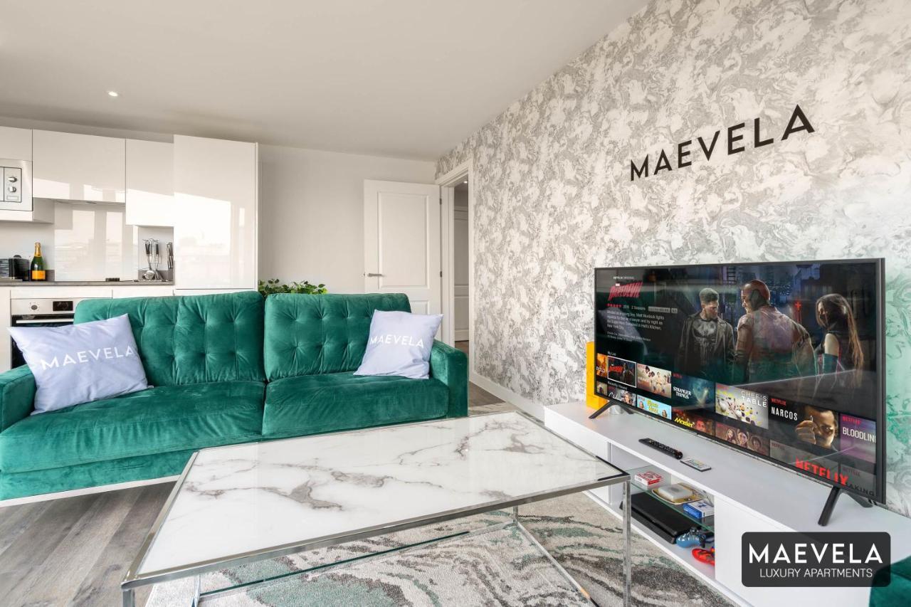 Maevela Apartments - Luxury Top Floor Penthouse - With Parking - 2 Bedroom New Build Apartment ✪ City Centre, Digbeth ✓ With Huge Patio Sliding Doors - City View - Rooftop Terrace - Ps4 & Smart Tv'S Birmingham Exterior foto